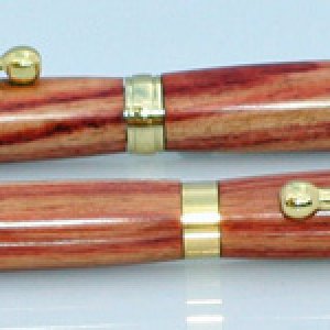 Slimline Pen and Pencil Set made with Tulipwood