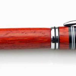 Segmented Chrome Plated JR Gents Rollerball Pen