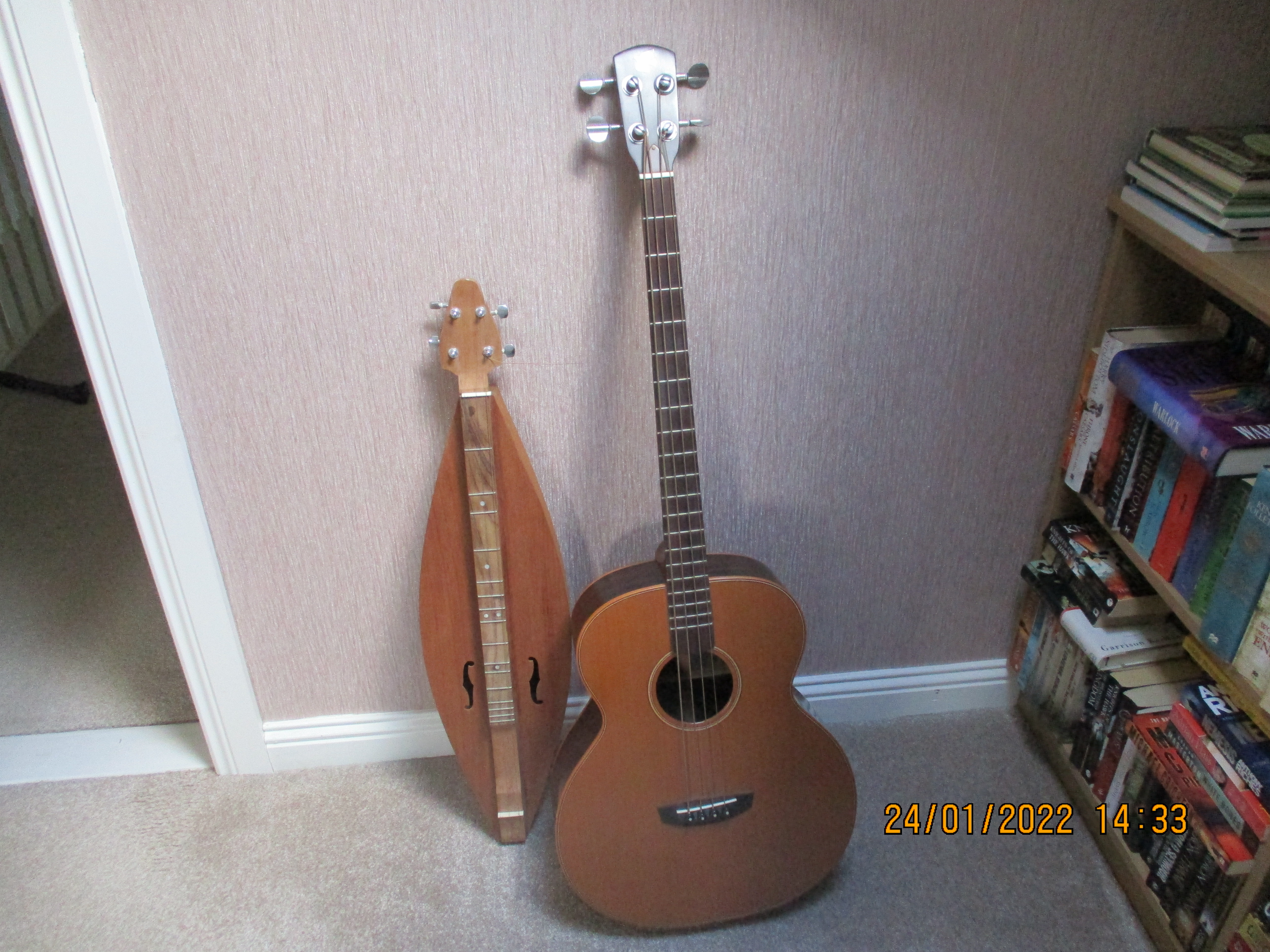 Acoustic Bass and Dulcimer