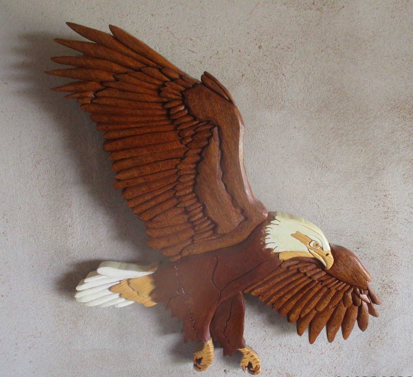 Intarsia Eagle