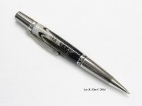 #1B - Black Titanium-Platinum with Gadwall Duck Feathers.JPG