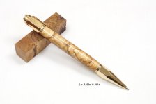 #5C - 24k Gold with Spalted Cypress.JPG