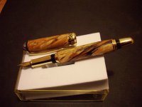 Gold Sedona in spalted apple 3..JPG