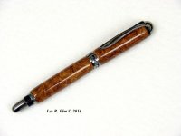 #2A - Sedona Rollerball Closed Black Titanium Amboyna Burl.jpg