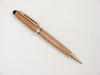 Gold RT Euro Premium 8 MM Double Twist Ballpoint & Curly Makore.jpg