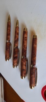 Rods mistral pen set in thurl burr, gold with  rhodium accents (1).jpg