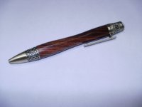 Celtic Pewter  twist pen  - Winter Log Blank.JPG