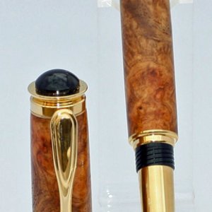 Jr Retro Rollerball Made from Amboyna Burl