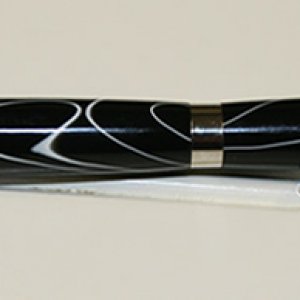 Black and White Acrylic Slimline