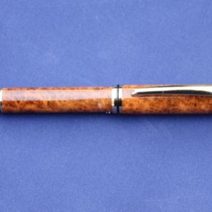 Amboyna burl barron pen