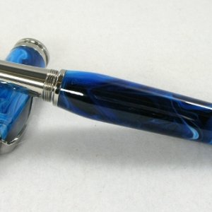 Swirl Blue PR on Marksman Eagle Rollerball Kit