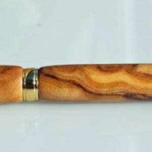 Olive Wood Slimline Pen