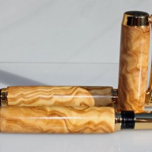 JR Gentleman's Fountain and Rollerball Pen Set