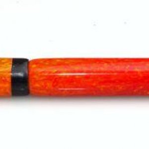 Yellow and Black Resin Pen Blank