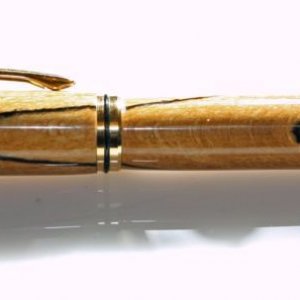 Red Cross Inlay on a JR Gentlemens Pen