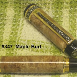 Maple Burl, Cambridge style pen