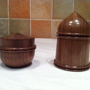 Walnut boxes