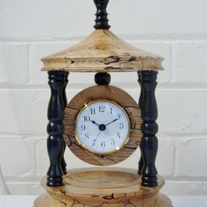 6" bandstand clock