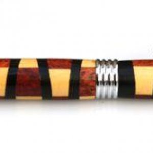 Segmented Chrome Plated Streamline Pen