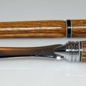 Bocote Letter Opener and Slimline Pen