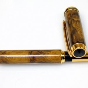 JR Gentlemans Brown Mallee Pen