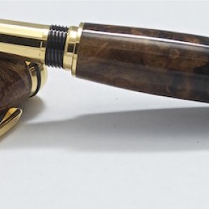 Gold Titanium Baron 2 Rollerball