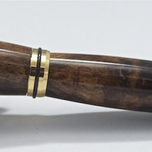 Gold Titanium Baron 11 Rollerball