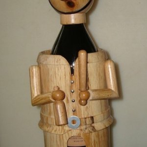 Wine bottle holder 2