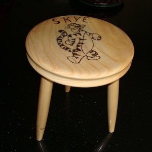 Sycamore stool