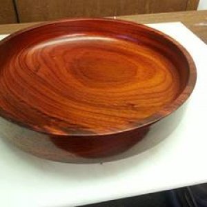 Large Salad bowl in Padauk.