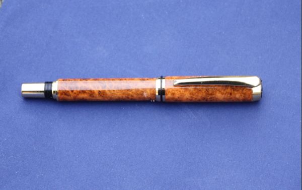 Amboyna burl barron pen