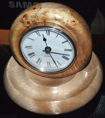 Chestnut clock