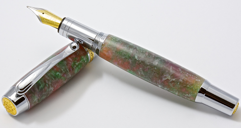 Chrome Pristina Fountain Pen