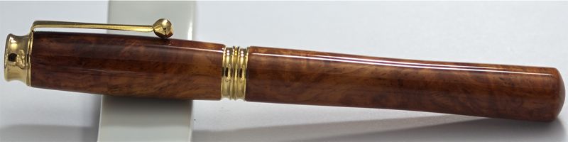 Closed End Omega in Amboyna Burr