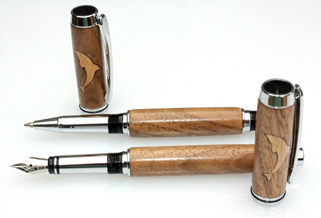 Fountain And Rollerball Pen Set