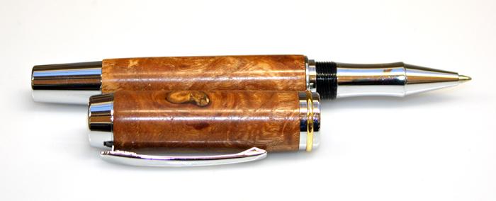 Large Gentleman's Pen Made With Burr Elm