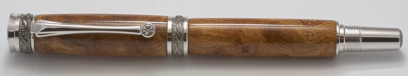 Majestic Jnr Roller Ball in Burr Elm