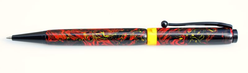 Multi Coloured Resin Pen