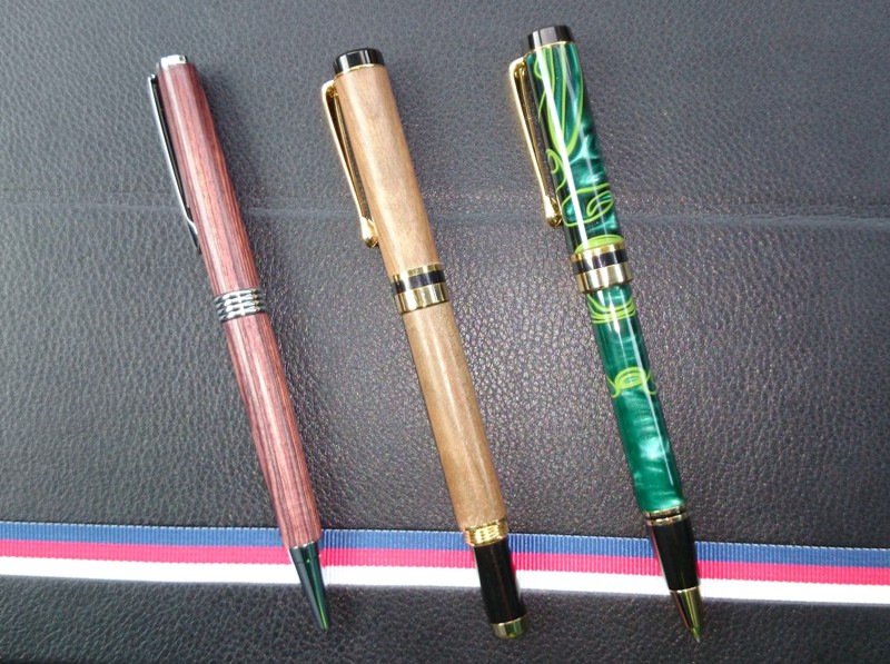 My first two pens &amp; one pencil