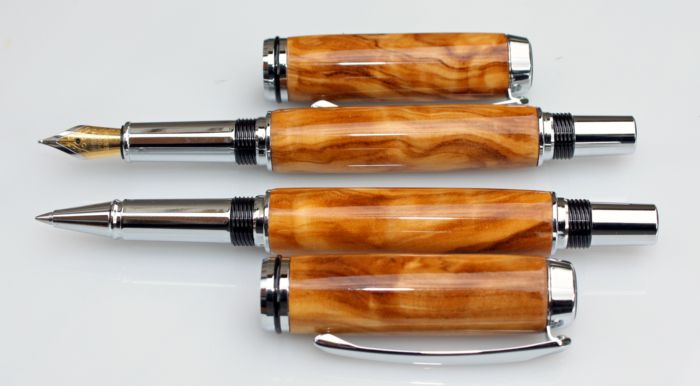 Olive Wood Pen Set