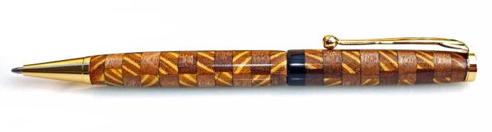 Osage and Walnut Slimline Pen