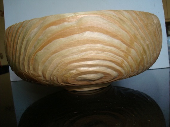 Pine bowl side view 2