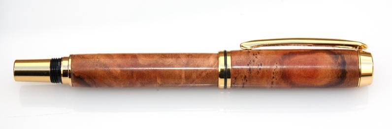 Red Gum Burr On A JR Gents Rollerball