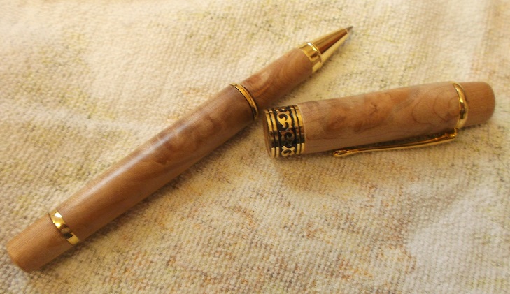 Regency pen in Silver Beech