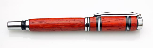 Segmented Chrome Plated JR Gents Rollerball Pen