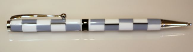 segmented corian slimline pen