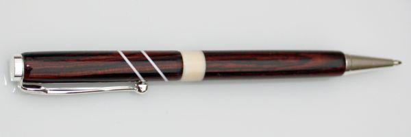 Slimline Cocobolo With Plastic Inserts