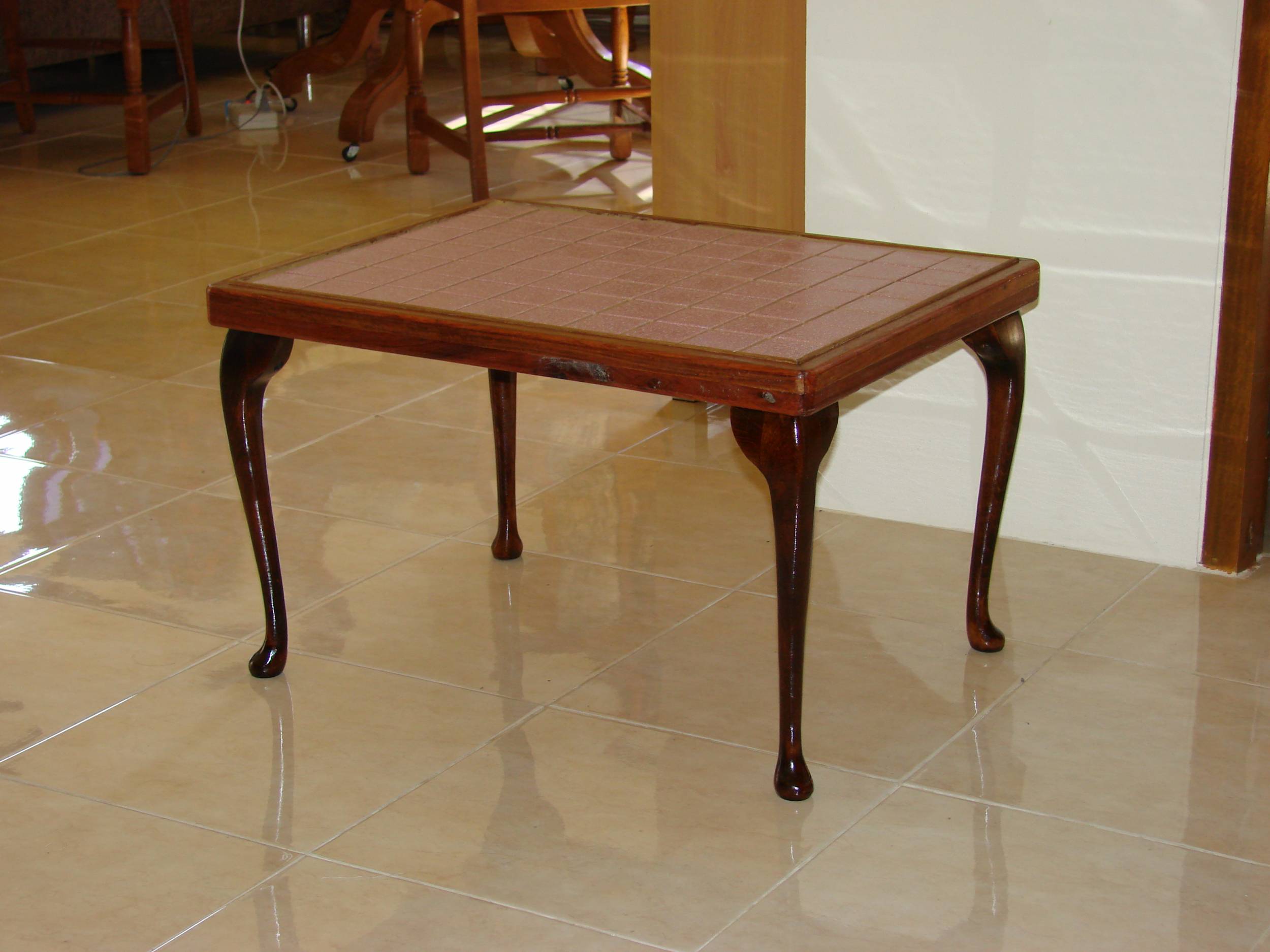 Tile topped lounge Table