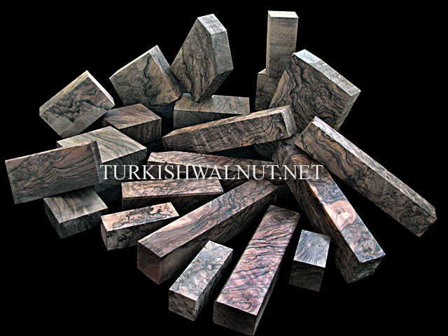 Turkish walnut turning squares